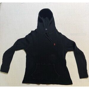 Polo Ralph Lauren Hoodie Size Small Navy Blue Pullover Casual Work Business